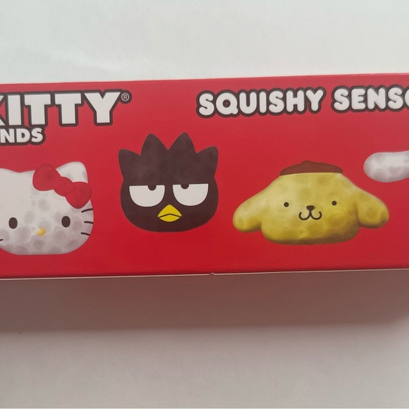 New Sanrio & Friends Squishy Sensory Balls-Hello Kitty Badtz-maru Cinnamoroll - Picture 7 of 8